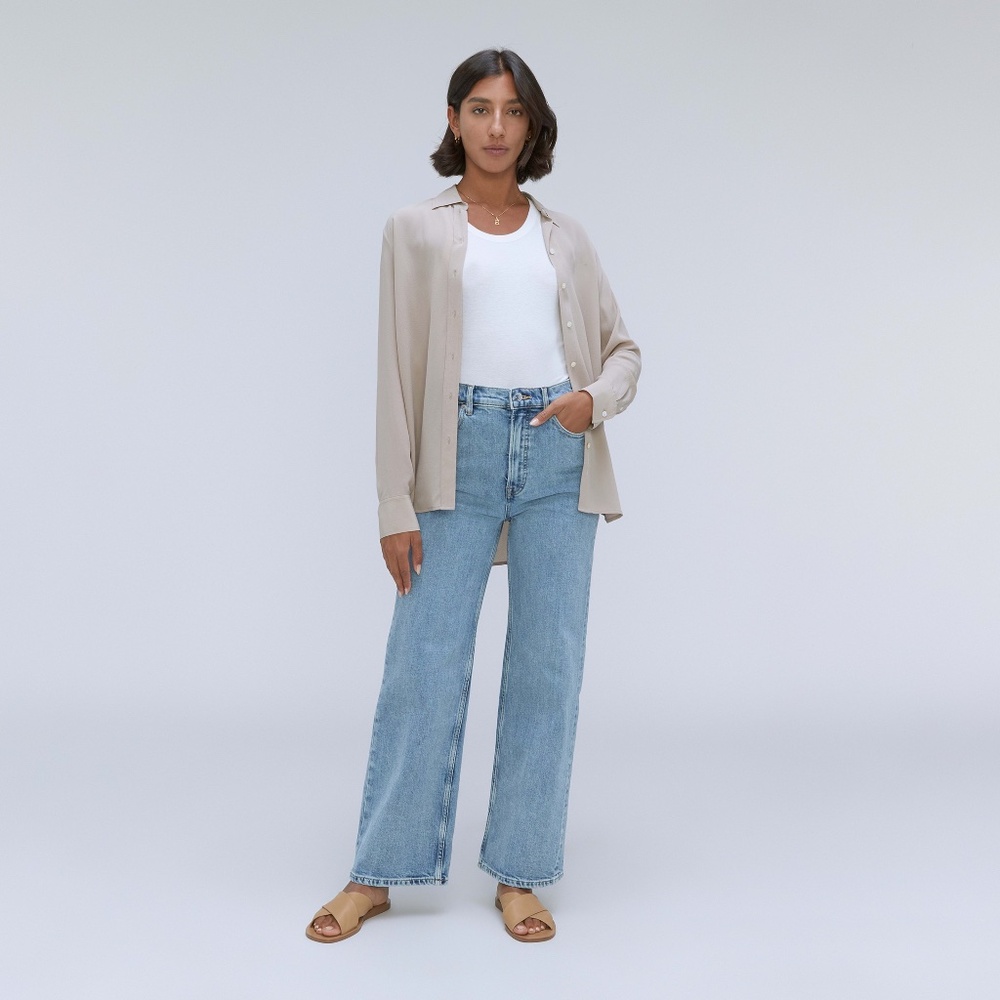 Everlane Women's Way-High® Sailor Jean in Salt Water, Size 25